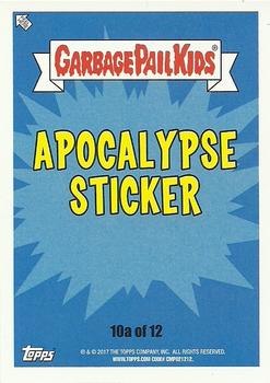 2017 Topps Garbage Pail Kids Adam-geddon #10a Dry Guy Back