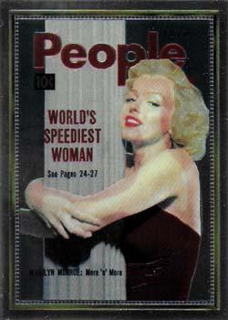 1993 Sports Time Marilyn Monroe - Cover Girl #7 People (World's Speediest Woman) Front