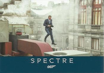 2016 Rittenhouse James Bond Archives SPECTRE Edition #3 007 positions himself on a rooftop across from an Front