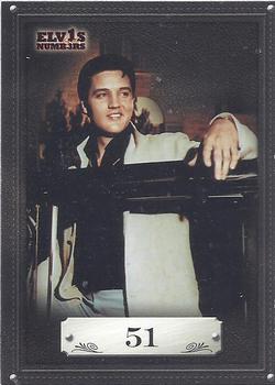 2008 Press Pass Elvis by the Numbers #22 51 Front