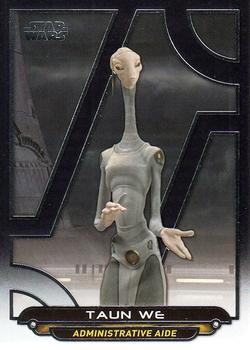 2017 Topps Star Wars: Galactic Files Reborn #AOTC-14 Taun We Front