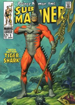 2016 Upper Deck Marvel Masterpieces - What If... #2 Tiger Shark Front