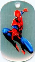 2015 Upper Deck Marvel Dossier - Dog Tags #5 Spider-Man Front