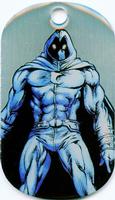 2015 Upper Deck Marvel Dossier - Dog Tags #40 Moon Knight Front