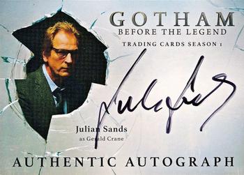 2016 Cryptozoic Gotham Season 1 - Autograph #JS Julian Sands Front