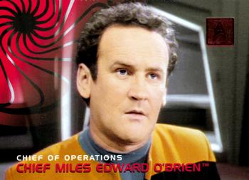 1996 SkyBox 30 Years of Star Trek Phase Two #172 Chief Miles Edward O'Brien Front