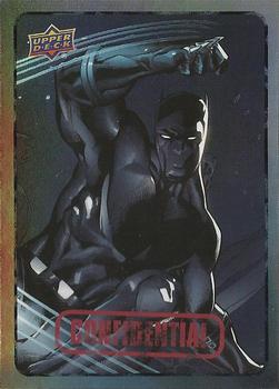 2015 Upper Deck Marvel Dossier - Foil #9 Black Panther Front