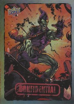 2015 Upper Deck Marvel Dossier - Foil #45 Green Goblin Front