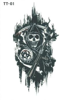 2014 Cryptozoic Sons of Anarchy Seasons 1-3 - Temporary Tattoos #TT01 Reaper Front