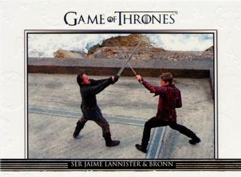 2016 Rittenhouse Game of Thrones Season 5 - Relationships #DL30 Ser Jaime Lannister / Bronn Front