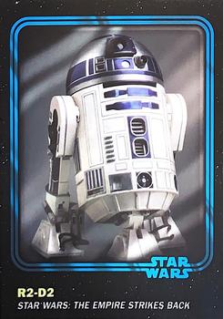 2016 Topps Star Wars Card Trader - Blue #6 R2-D2 Front