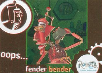 2005 Inkworks Robots the Movie - Fender Bender #FB-1 Smooth to the Last Drop Front