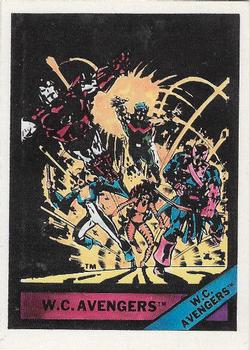 1987 Comic Images Marvel Universe I #38 West Coast Avengers Front
