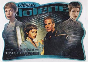 2004 Rittenhouse Star Trek Enterprise Season 3 - The Ultimate Jolene #J4 Jolene, on the changing nature of T'Pol over time Front