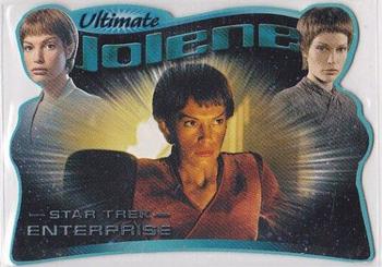 2004 Rittenhouse Star Trek Enterprise Season 3 - The Ultimate Jolene #J7 Jolene, on T'Pol's costume change in season 3 Front