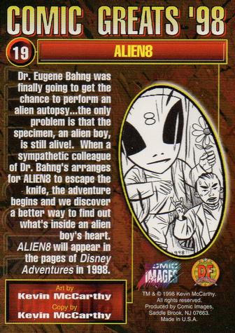 1998 Comic Images Comic Greats '98 #19 Aliens Back