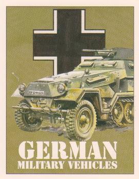 2001 Golden Era German Military Vehicles of WWII #NNO Title Card Front