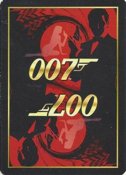 2004 James Bond 007 Playing Cards I #7♠ Tatiana Romanova / Daniela Bianchi / James Bond / Sean Connery Back