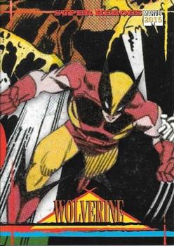 2015 Fleer Retro Marvel - 1993 Skybox Marvel Universe #8 Wolverine Front
