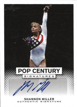 2013 Leaf Pop Century #BA-SM1 Shannon Miller Front