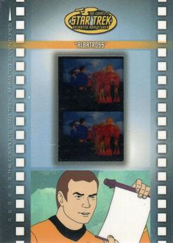 2003 Rittenhouse Star Trek: The Complete Star Trek: Animated Adventures  - Star Trek Micro-Cels #M20 Albatross Front