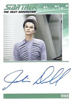 2015 Rittenhouse Star Trek: The Next Generation Portfolio Prints Series One - Autographs (Classic Design) #NNO Juliana Donald Front