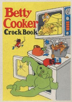 1973-74 Fleer Crazy Magazine Covers #NNO Betty Cooker Crock Book Front