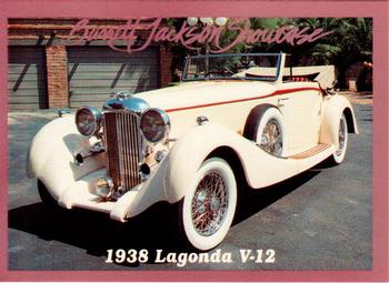 1996 Barrett Jackson Showcase #26 1938 Lagonda V-12 Front