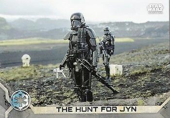 2017 Topps Star Wars Rogue One Series 2 - Gray #5 The Hunt for Jyn Front