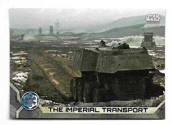 2017 Topps Star Wars Rogue One Series 2 - Gray #9 The Imperial Transport Front