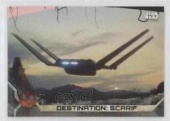 2017 Topps Star Wars Rogue One Series 2 - Gray #46 Destination: Scarif Front