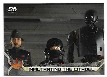 2017 Topps Star Wars Rogue One Series 2 - Gray #51 Infiltrating the Citadel Front