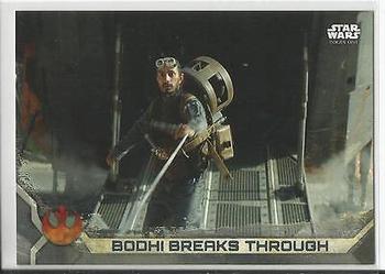 2017 Topps Star Wars Rogue One Series 2 - Gray #77 Bodhi Breaks Through Front