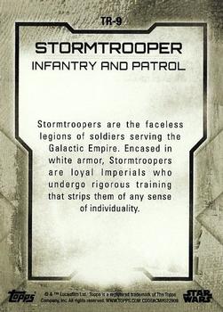 2017 Topps Star Wars Rogue One Series 2 - Troopers #TR-9 Stormtrooper Back