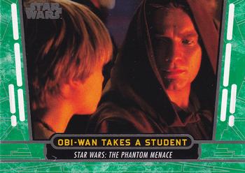 2017 Topps Star Wars 40th Anniversary - Green #45 Obi-Wan Takes a Student Front