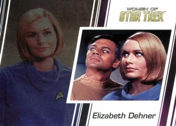 2017 Rittenhouse Women of Star Trek 50th Anniversary #16 Elizabeth Dehner Front