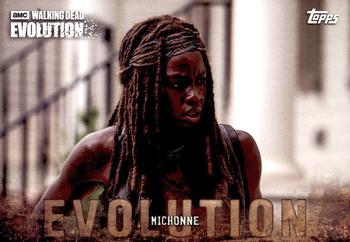 2017 Topps The Walking Dead: Evolution #43 Michonne Front