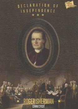 2017 The Bar Pieces of the Past #48 Roger Sherman Front