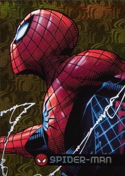2017 Fleer Ultra Marvel Spider-Man - Royal Foil #GC19 Spider-Man Front