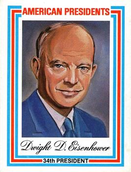 1974 Visual Panographics US Presidents #34th Dwight D. Eisenhower Front