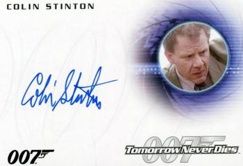 2015 Rittenhouse James Bond Archives - Autographs #A239 Colin Stinton Front