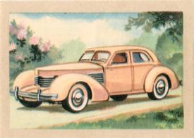 1955 Chocolat Jacques Retrospective de l'automobile #108 1935 - Auburn Front
