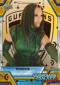 2017 Upper Deck Marvel Guardians of the Galaxy Vol. 2 - Bronze Foil #89 Mantis Front