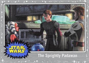 2017 Topps Star Wars Journey To The Last Jedi - Starfield Silver #7 The Sprightly Padawan Front