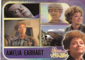 2001 Rittenhouse Women of Star Trek Voyager HoloFEX - Printers Proof #43 Amelia Earhart Front