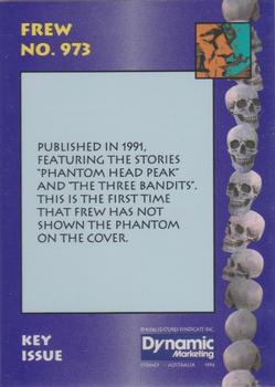 1994 Dynamic The Phantom Series 2 #28 Frew No.973 Back
