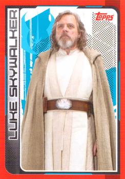 2017 Topps Star Wars Journey to the Last Jedi (UK Release) #67 Luke Skywalker (tan robe) Front