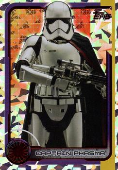 2017 Topps Star Wars Journey to the Last Jedi (UK Release) - Shiny Cards #183 Captain Phasma Front