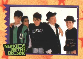 1989 O-Pee-Chee New Kids on the Block #1 New Kids Mania!!! Front