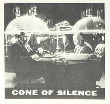 1966 O-Pee-Chee Get Smart #6 Cone Of Silence Front